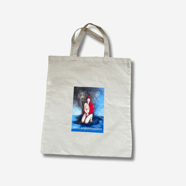 Totebag avec anses courtes